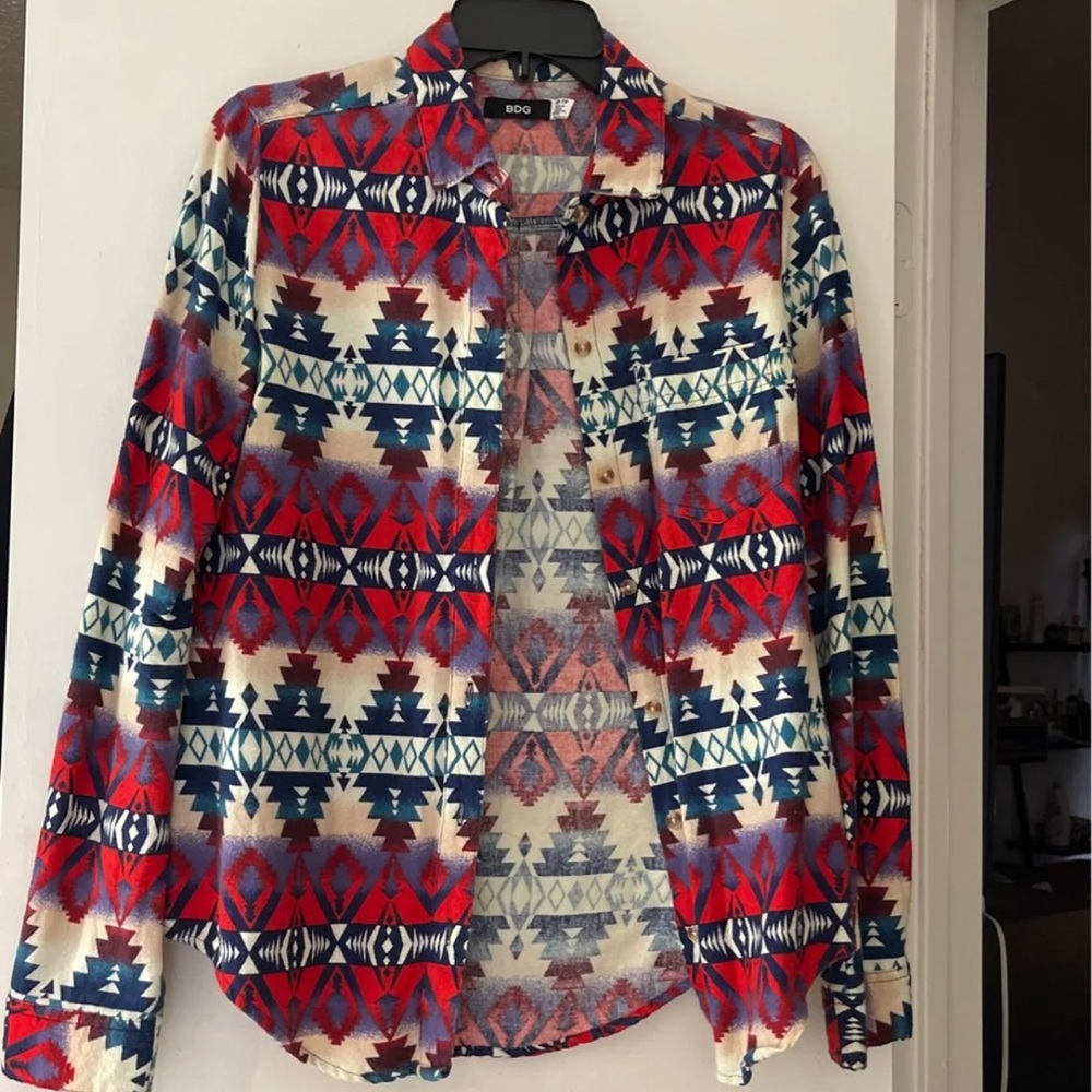 Urban Outfitters long sleeve button down shirt